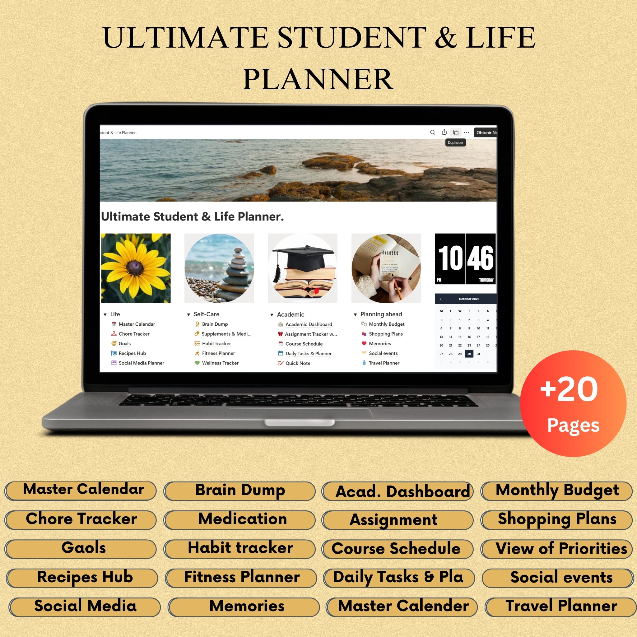 Ultimate Student & ADHD Life Planner